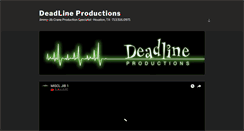 Desktop Screenshot of deadlineproductions.net